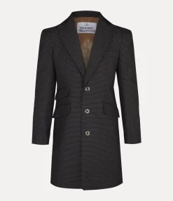 Coats And Jackets|Vivienne Westwood Alien Three Button Coat BLACK