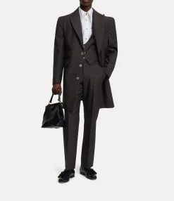 Coats And Jackets|Vivienne Westwood Alien Three Button Coat BLACK