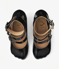 Sandals|Pumps|Vivienne Westwood Animal Toe Three-strap BLACK