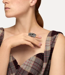 Rings|Classic Styles|Vivienne Westwood Armour Ring RUTHENIUM