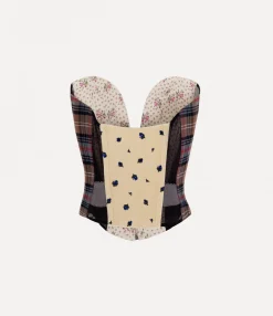 Corsets|Vivienne Westwood Audrey Corset BLUE PATTERN