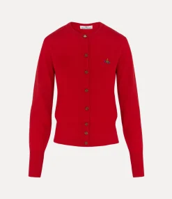 Knitwear|Vivienne Westwood Bea Cardigan RED