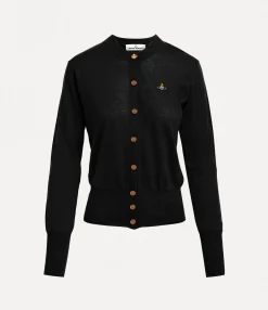 Knitwear|Vivienne Westwood Bea Cardigan BLACK