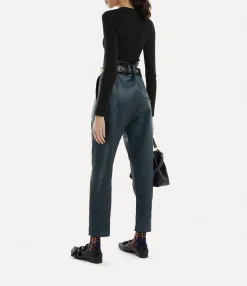 Tops And Shirts|Knitwear|Vivienne Westwood Bea Cropped V-neck BLACK