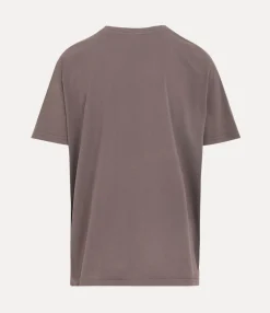 T-Shirts And Polos|Vivienne Westwood Beth Print Oversized T-shirt BROWN