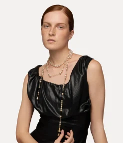 Necklaces|Classic Styles|Vivienne Westwood Broken Pearl Necklace