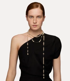 Necklaces|Classic Styles|Vivienne Westwood Broken Pearl Necklace