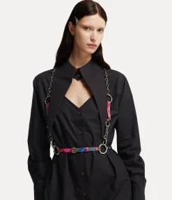 Belts And Harnesses|Belts And Harnesses|Vivienne Westwood Chain Harness CANDY TARTAN