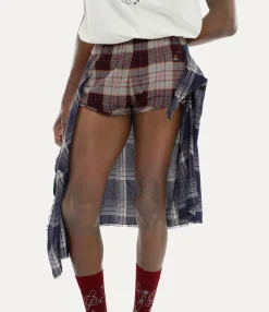 Trousers And Shorts|Vivienne Westwood Chippendale Shorts NAVY/WHITE