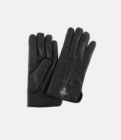 Other Accessories|Other Accessories|Vivienne Westwood Classic Gloves BLACK - SILVER HW