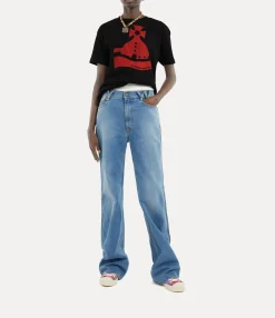 T-Shirts And Polos|Sweatshirts And T-Shirts|Vivienne Westwood Classic T-Shirt BLACK