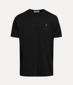 T-Shirts And Polos|Sweatshirts And T-Shirts|Vivienne Westwood Classic T-Shirt Multicolour Orb BLACK