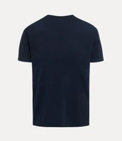 T-Shirts And Polos|Sweatshirts And T-Shirts|Vivienne Westwood Classic T-Shirt Multicolour Orb NAVY