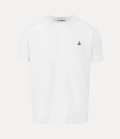 T-Shirts And Polos|Sweatshirts And T-Shirts|Vivienne Westwood Classic T-Shirt Multicolour Orb WHITE