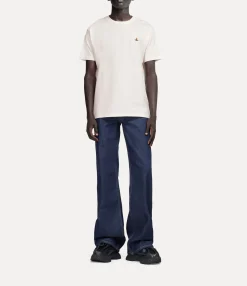 T-Shirts And Polos|Sweatshirts And T-Shirts|Vivienne Westwood Classic T-Shirt Multicolour Orb WHITE