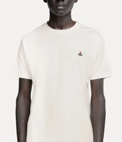 T-Shirts And Polos|Sweatshirts And T-Shirts|Vivienne Westwood Classic T-Shirt Multicolour Orb WHITE