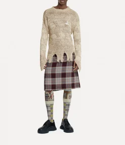 Knitwear And Sweatshirts|Knitwear|Vivienne Westwood Colette Jumper SILVER OAT