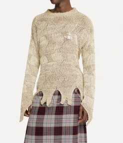 Knitwear And Sweatshirts|Knitwear|Vivienne Westwood Colette Jumper SILVER OAT