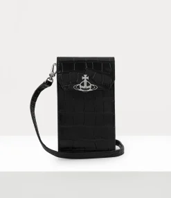 Crossbody Bags|Crossbody Bags|Vivienne Westwood Crocodile Phone Bag