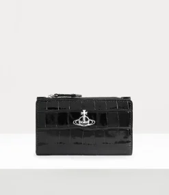 Wallets|Wallets And Purses|Vivienne Westwood Crocodile Slim Flap Card Holder