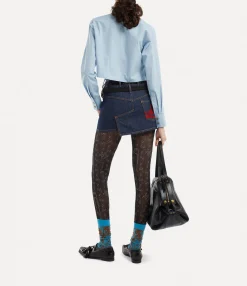 Tops And Shirts|Vivienne Westwood Cut Off Heart Shirt BLUE