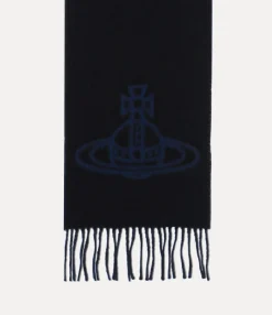 Scarves And Ponchos|Scarves And Ponchos|Vivienne Westwood Double Logo Scarf