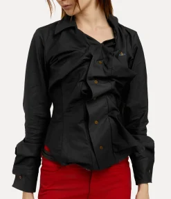 Tops And Shirts|Vivienne Westwood Drunken Shirt BLACK