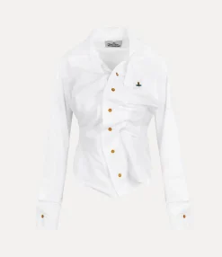 Tops And Shirts|Vivienne Westwood Drunken Shirt WHITE