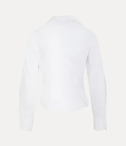 Tops And Shirts|Vivienne Westwood Drunken Shirt WHITE
