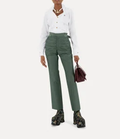 Tops And Shirts|Vivienne Westwood Drunken Shirt WHITE