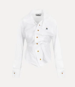 Tops And Shirts|Vivienne Westwood Drunken Shirt WHITE