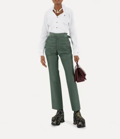 Tops And Shirts|Vivienne Westwood Drunken Shirt WHITE