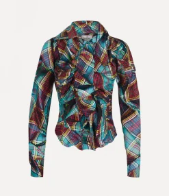 Tops And Shirts|Vivienne Westwood Drunken Shirt MULTI TARTAN