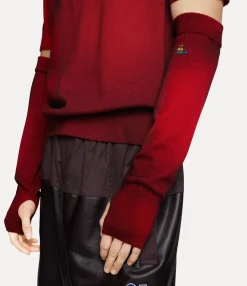 Other Accessories|Other Accessories|Vivienne Westwood Eli Arm Warmers RED/BLACK