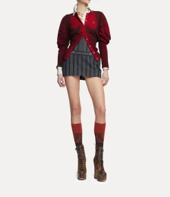 Knitwear|Vivienne Westwood Eli Cardi RED/BLACK