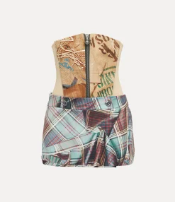 Skirts|Vivienne Westwood Foam Corset Skirt MULTI TARTAN
