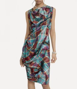 Dresses|Vivienne Westwood Fond Dress MULTI TARTAN