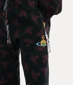 Trousers And Shorts|Vivienne Westwood Football Trousers BLACK/RED