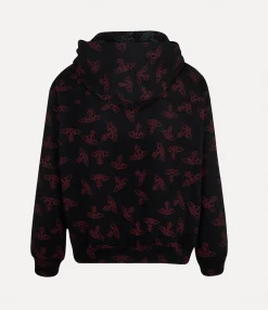 Knitwear And Sweatshirts|Sweatshirts And T-Shirts|Vivienne Westwood Fresh Hoodie BLACK/RED