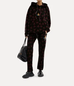 Knitwear And Sweatshirts|Sweatshirts And T-Shirts|Vivienne Westwood Fresh Hoodie BLACK/RED