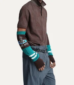 Other Accessories|Vivienne Westwood Frogging Arm Warmers CACAO/TEAL