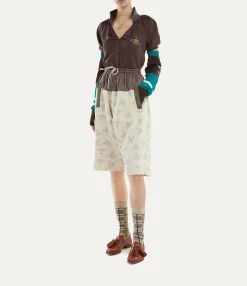 Other Accessories|Vivienne Westwood Frogging Arm Warmers CACAO/TEAL