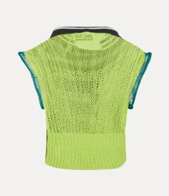 Tops And Shirts|Knitwear|Vivienne Westwood Frogging Cardi CACAO/TEAL