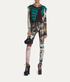 Tops And Shirts|Knitwear|Vivienne Westwood Frogging Cardi CACAO/TEAL