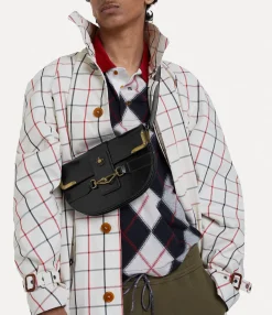 Crossbody Bags|Vivienne Westwood Gigi Medium Horsebit Saddle Bag