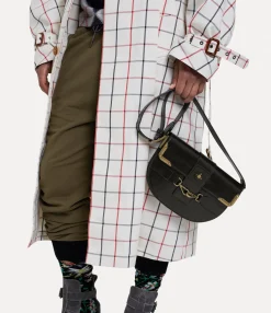 Crossbody Bags|Vivienne Westwood Gigi Medium Horsebit Saddle Bag