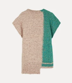 Knitwear And Sweatshirts|Tops And Shirts|Vivienne Westwood Half & Half Vest MULTI