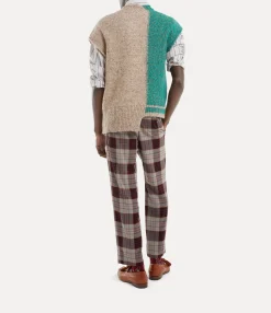 Knitwear And Sweatshirts|Tops And Shirts|Vivienne Westwood Half & Half Vest MULTI