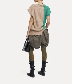 Knitwear And Sweatshirts|Tops And Shirts|Vivienne Westwood Half & Half Vest MULTI