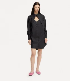 Dresses|Vivienne Westwood Heart Shirt Dress BLACK